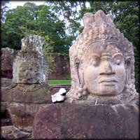 Bayon entrance